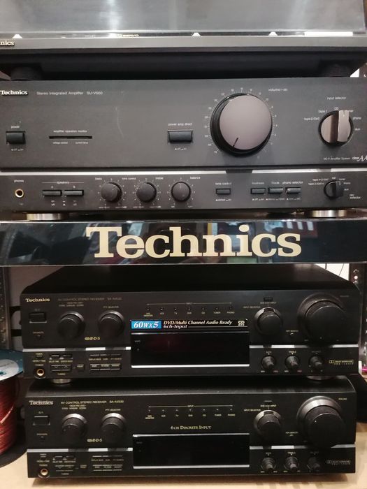Technics wzm, deck, tuner, amplitunery