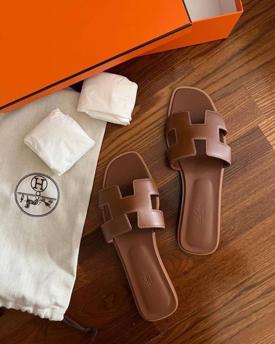 Шлепанцы Hermes oran оригинал