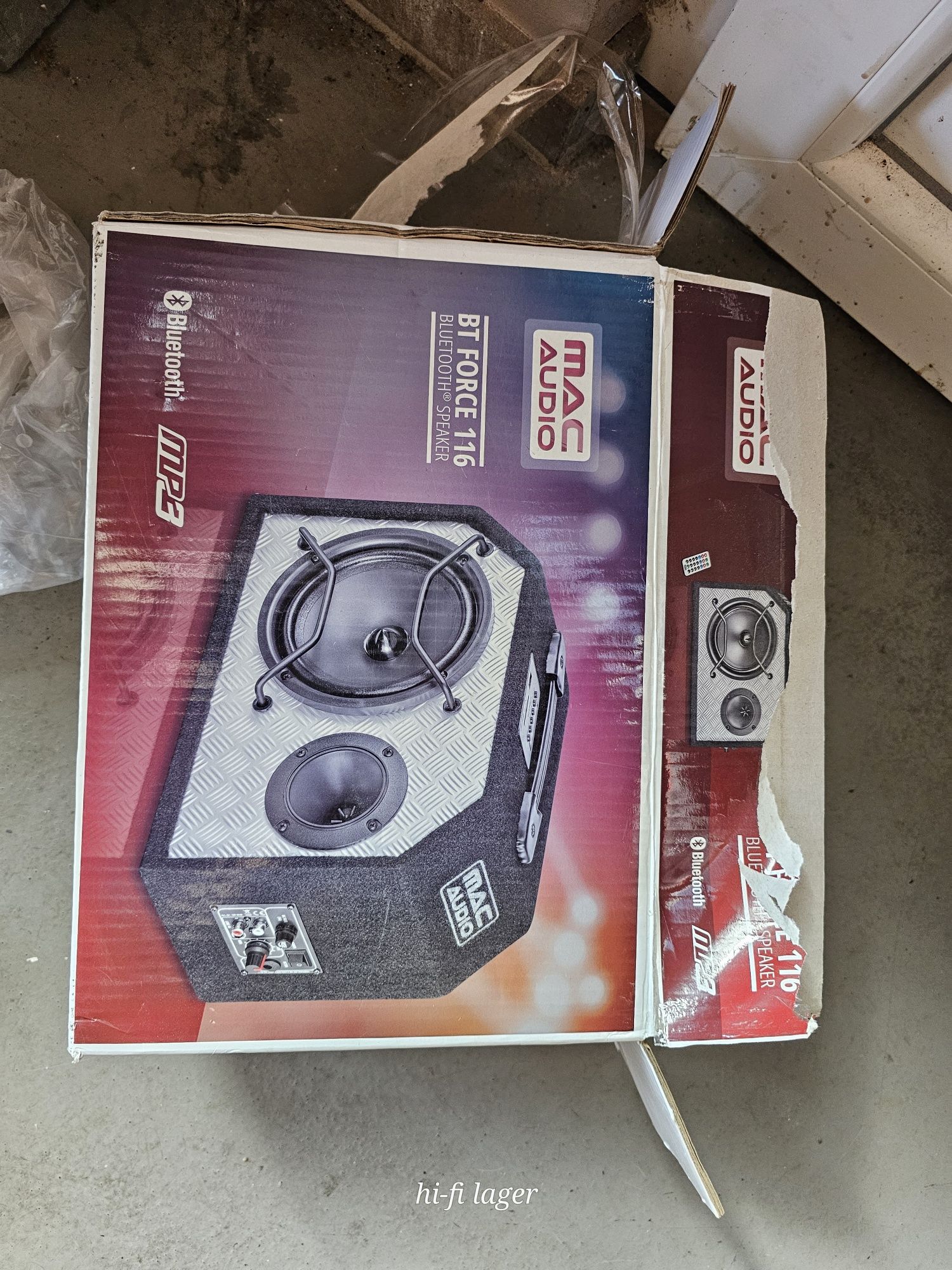 Mac Audio BT Force 116 портативная акустическая система Bluetooth Aux