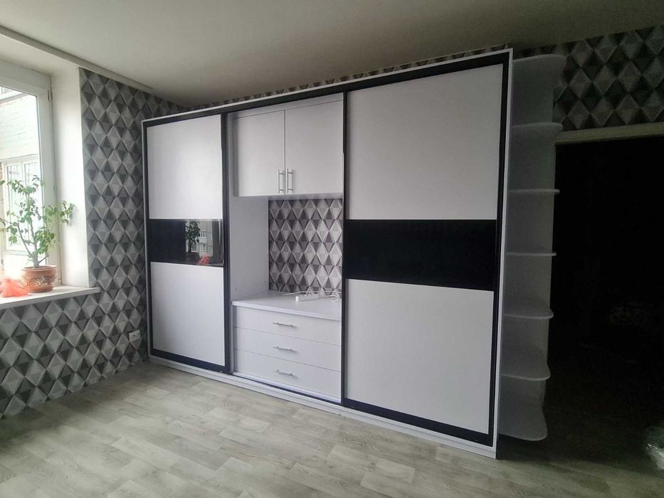 ШАФА КУПЕ ПІД ТВ-2 від 200Х55Х240 до 330х55х240 Оплата частинами!