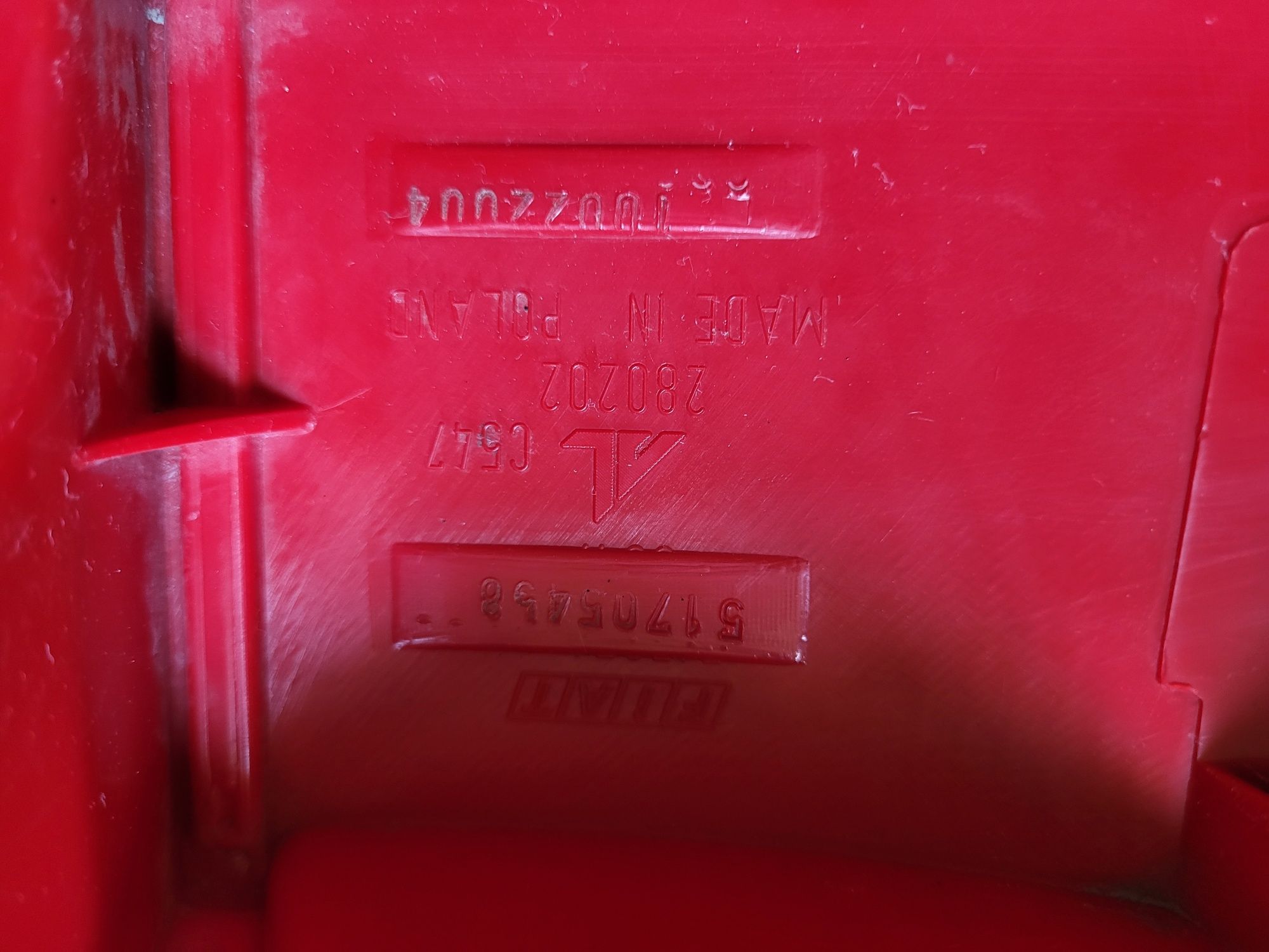 Lampa Prawa Tylna Prawy Tył Fiat Panda II 2