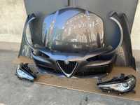 Alfa Romeo Giulia przod kompletny lampa maska zderzak pas belka