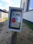 Skrzynka elektryczna z licznikiem m