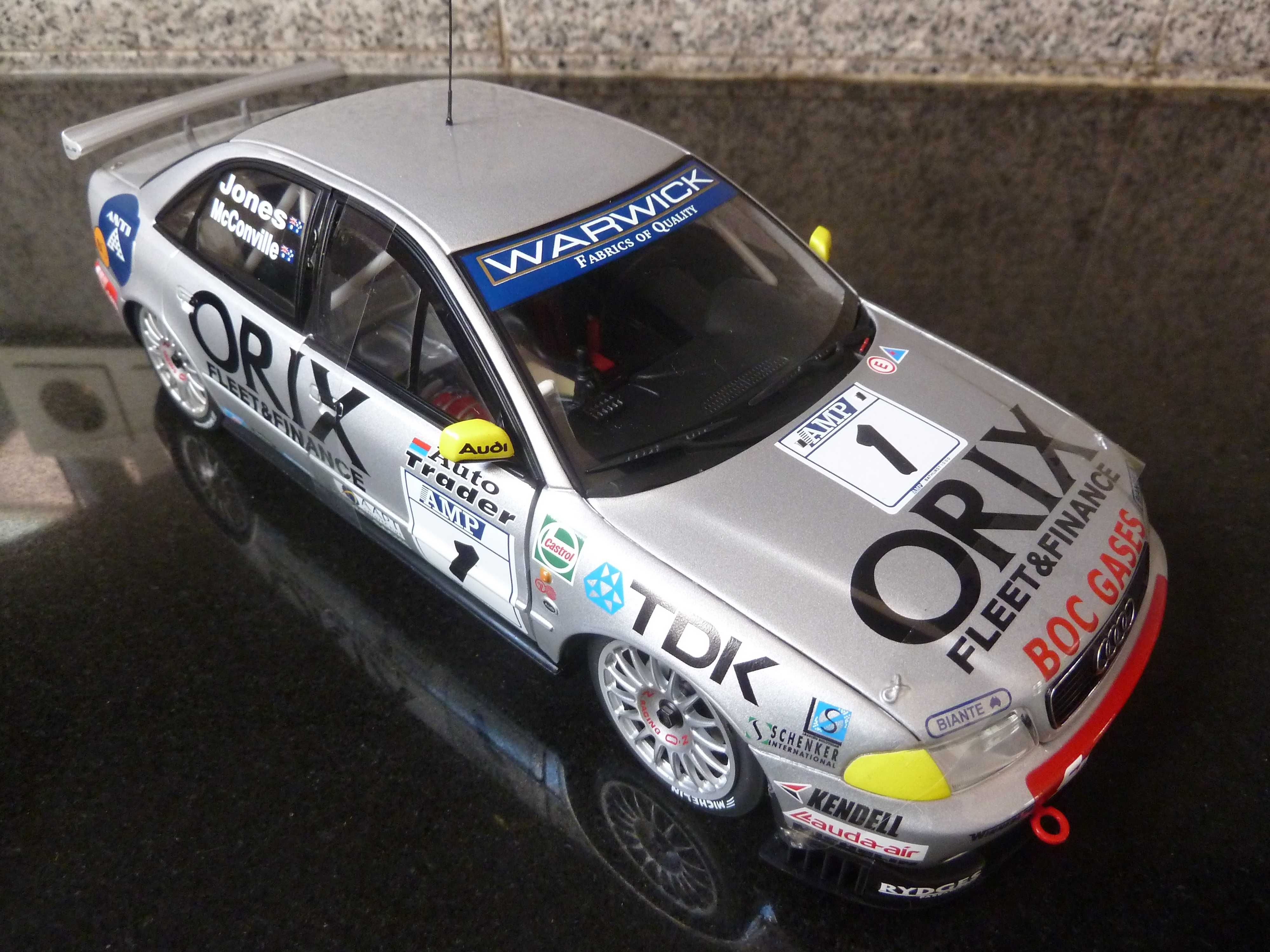 1:18 UT, Audi A4, Orix, 1998, AutoArt, Minichamps