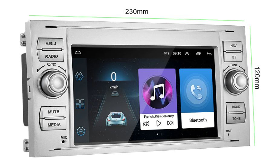 Radio nawigacja Ford Android 12 Kuga Transit C-Max S-Max Mondeo MK3