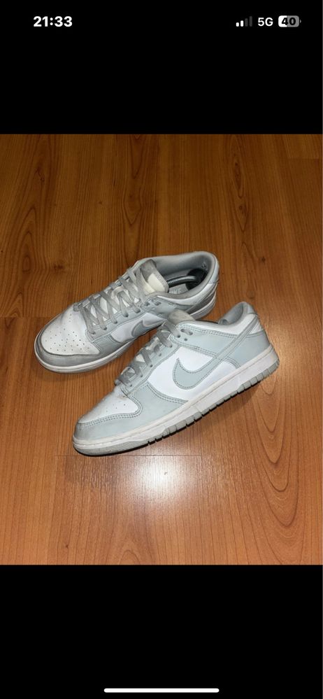 Nike dunk low white N40