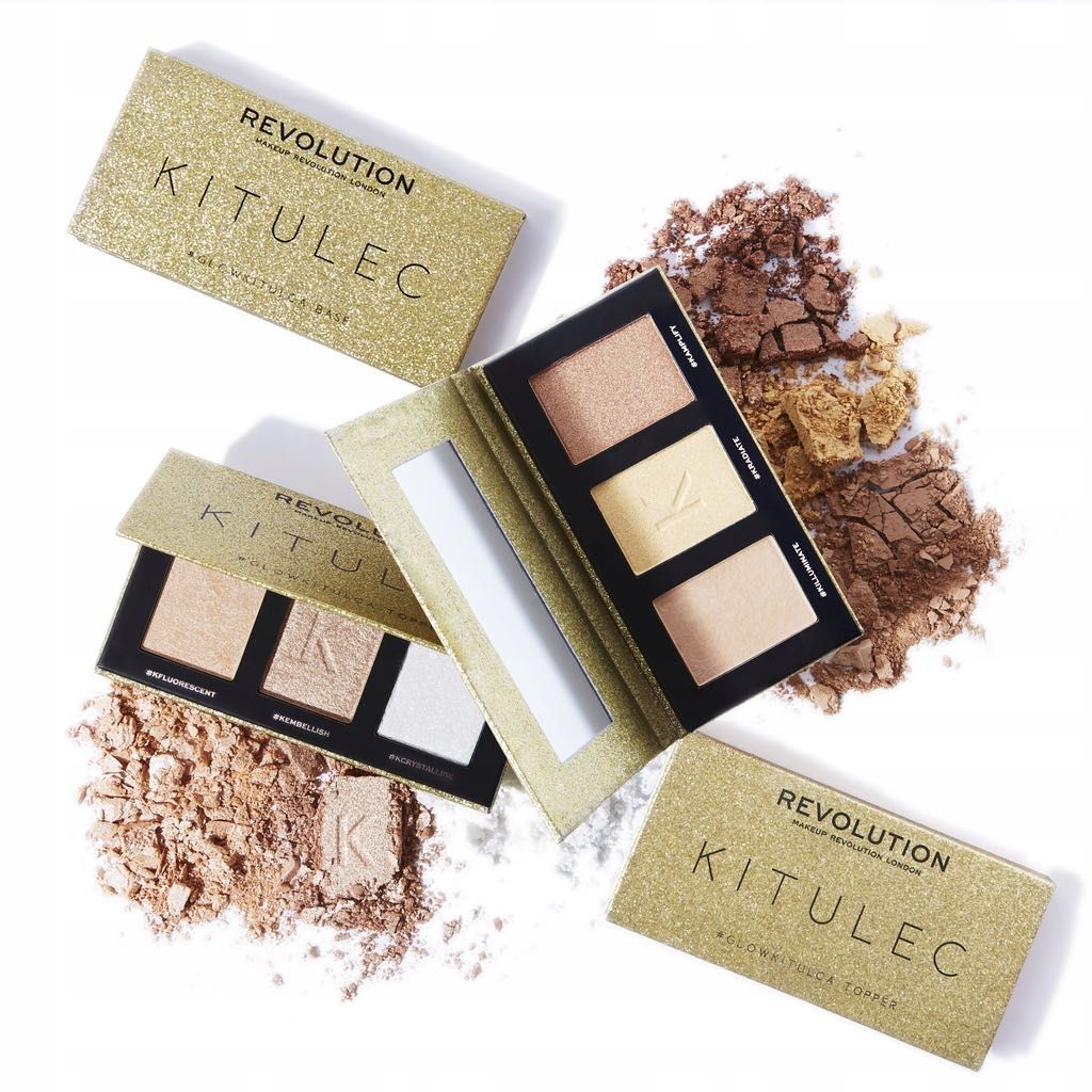 Makeup Revolution x Kitulec 2 Palety #GLOWKITULCA