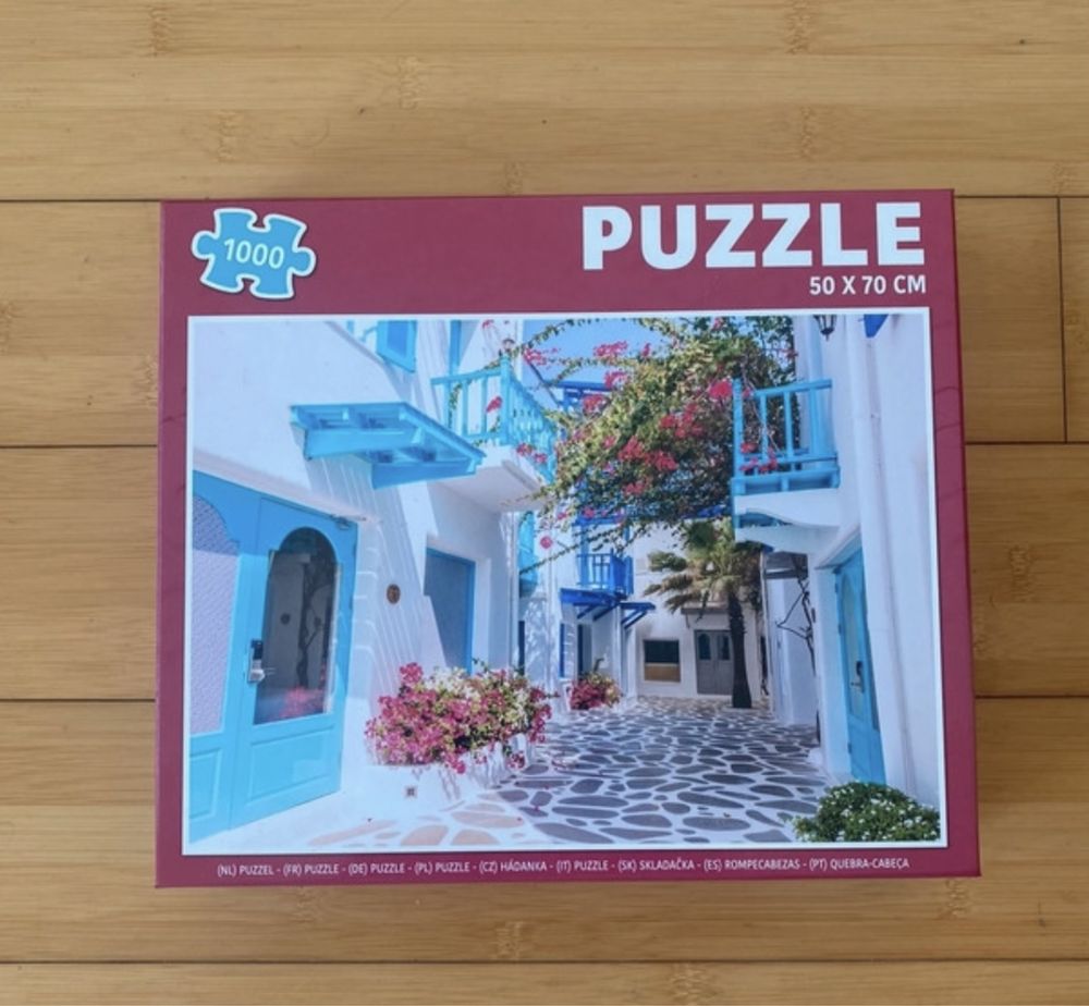 Jigsaw puzzle grecia 1000 peças