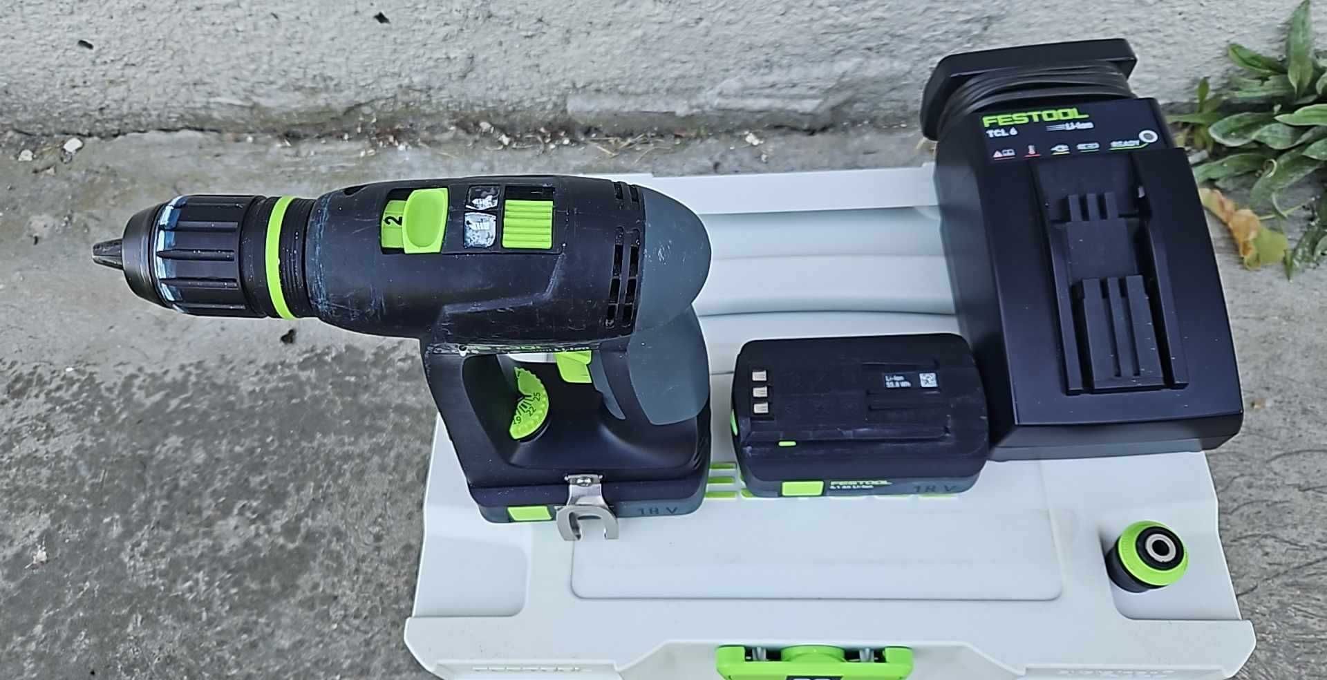 FESTOOL C 18 Li 3,1-Plus wiertarko-wkrętarka