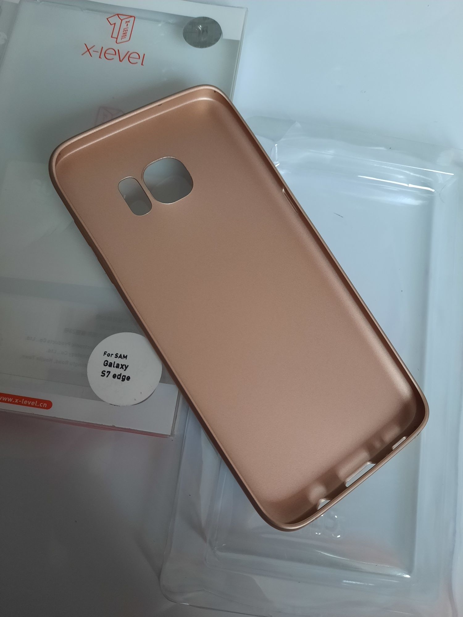 Etui na Samsung s7 edge silikonowy płecki