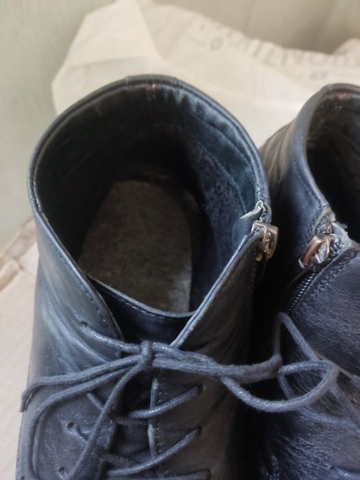 Продам кожаные ботинки Mida, размер 45.