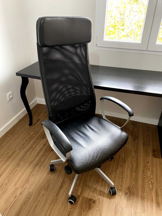 Cadeira escritório preta Markus IKEA
