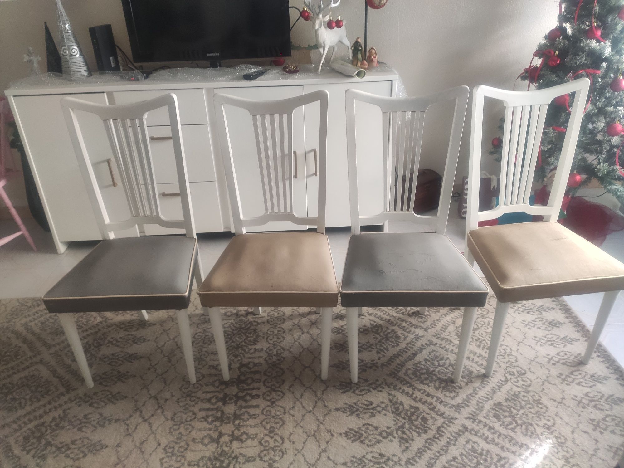 Cadeiras vintage -  conjunto de 4