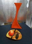 Conjunto decorativo laranja