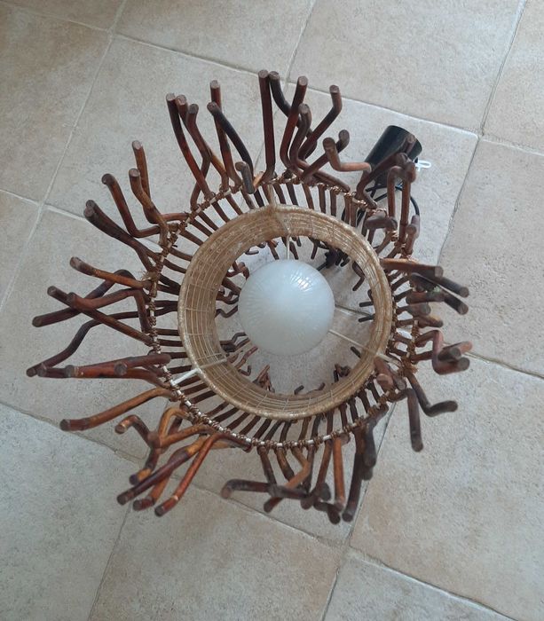 Candeeiro de Teto estilo Rústico