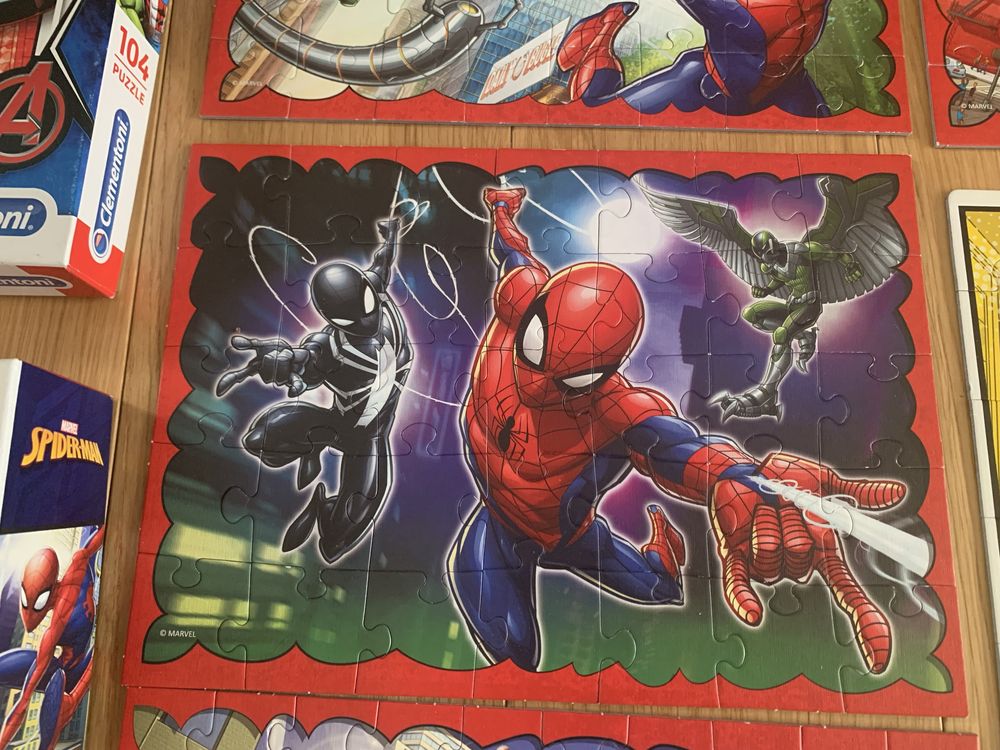 Puzzle Trefl i Clementoni Spider Man 35/48/54/70 Avengers  104