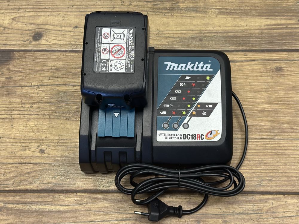 [Zestaw] bateria akumulator 18V 5AH i ładowarka LXT DC18RC Makita