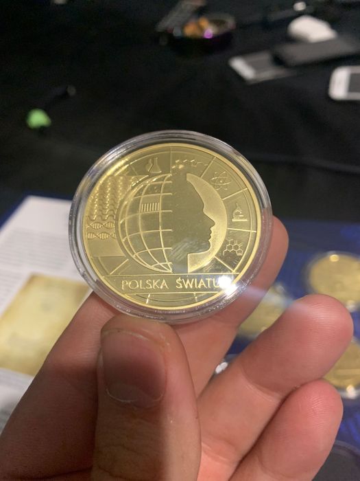 Moneta kolekcjonerska z serii „Polska światu”. Ignacy Łukasiewicz