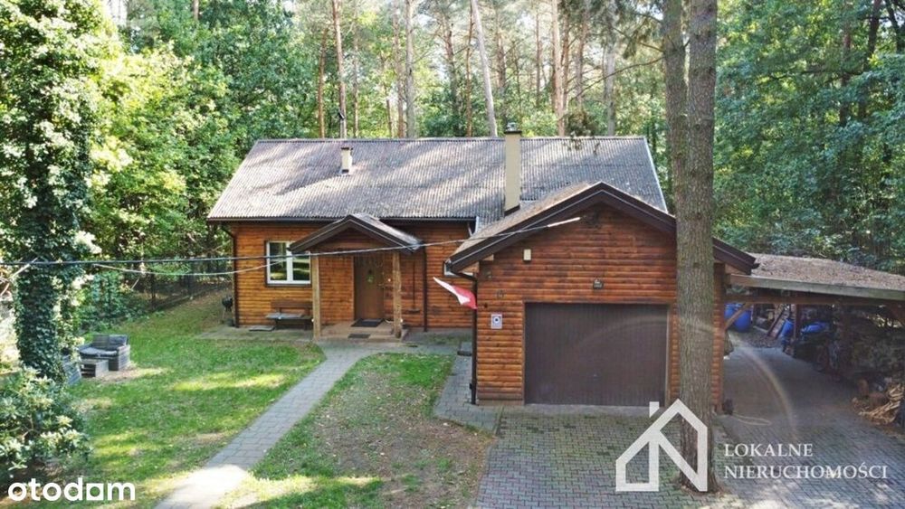 Wyjątkowy dom w otulinie prywatnego lasu w Łukowie na sprzedaż!