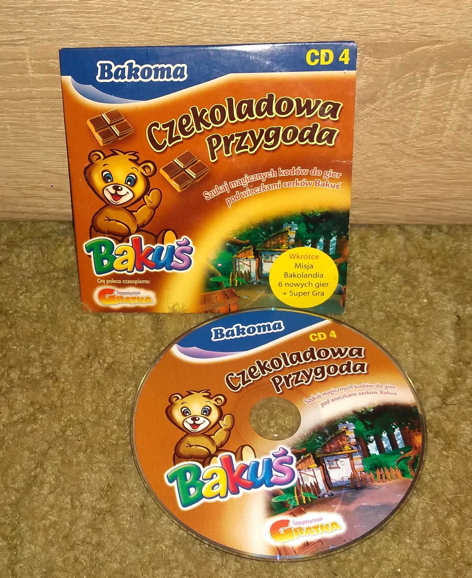 BAKUŚ Bakoma Czekoladowa Przygoda / PC / PL /DB /
