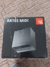 Lampa Led cena za 2szt zewnętrzne wewnętrzna Artes Midi Black 1030lm