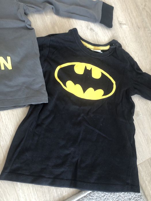 Batman bluzki 3 sztuki zestaw rozmiar 92cm
