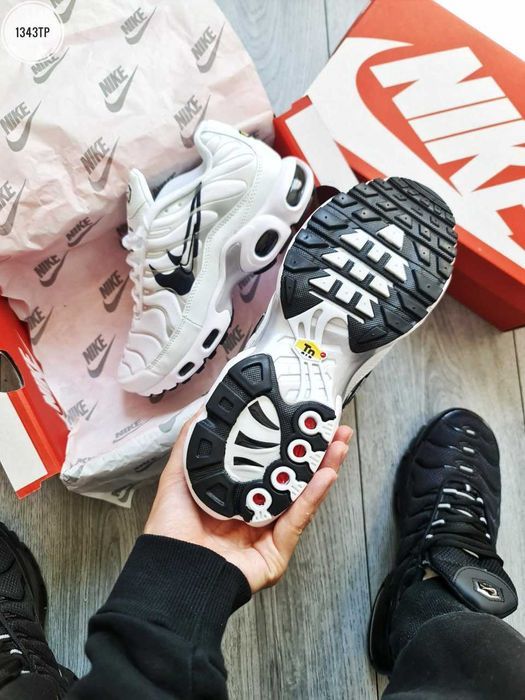 !SALE! Nike Air Max Plus TN White/Black 37 38 39 40 41 42 43 44 45 46