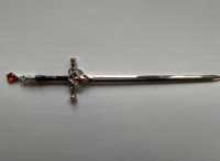 Figurka metalowa miecz