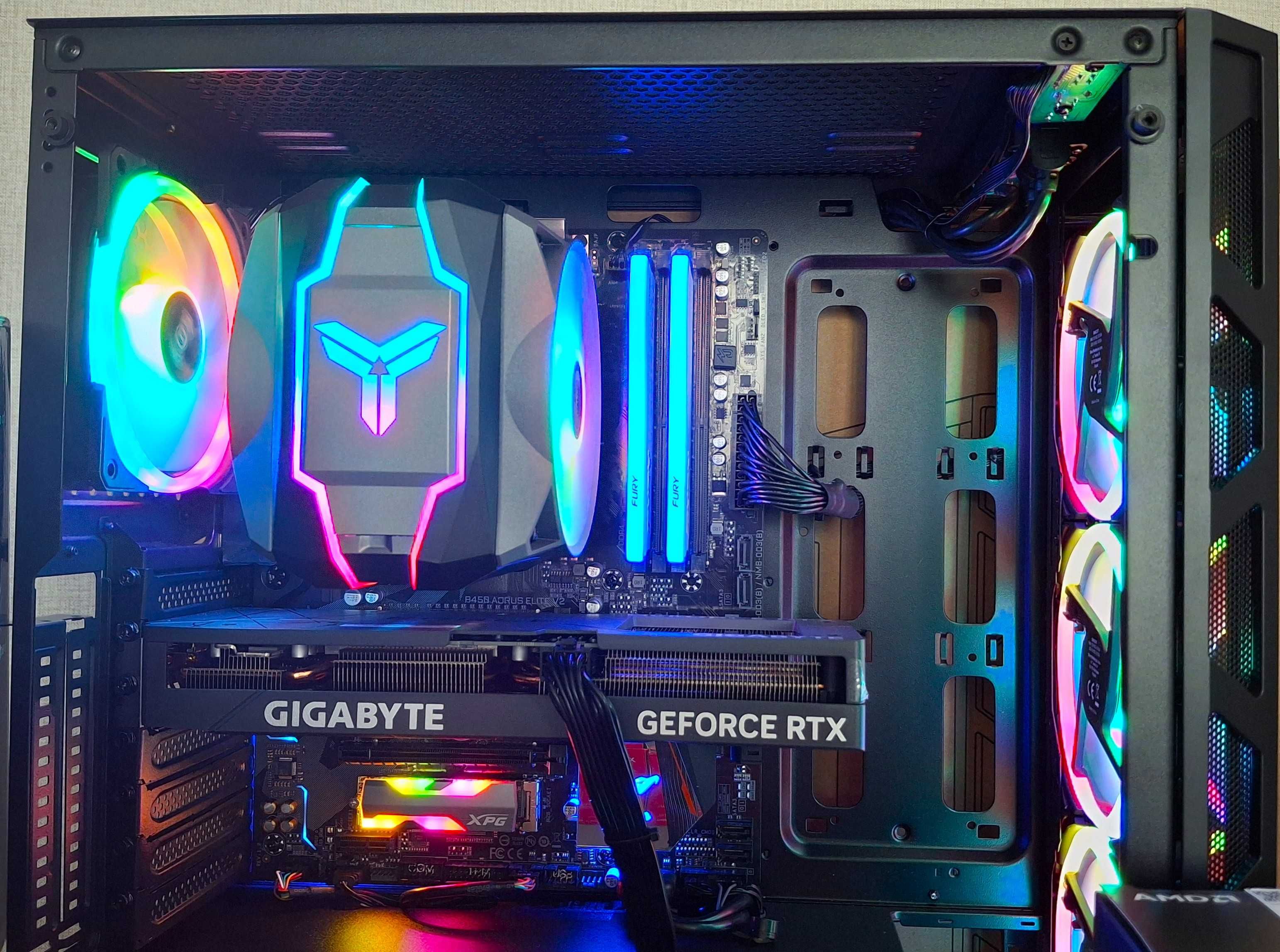 GeForce RTX 4060 Ti Ryzen 5 5600GT 2xM.2 1TB ,DDR4 16GB Aorus Elite V2