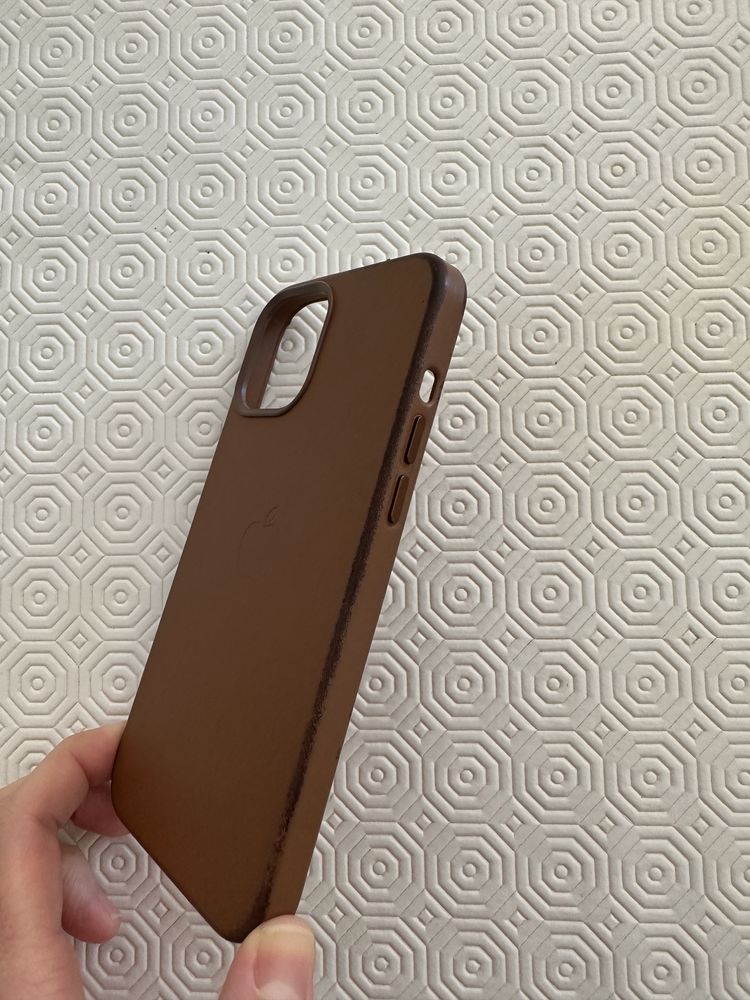 Leather Case Saddle Brown iPhone 12 Pro Max