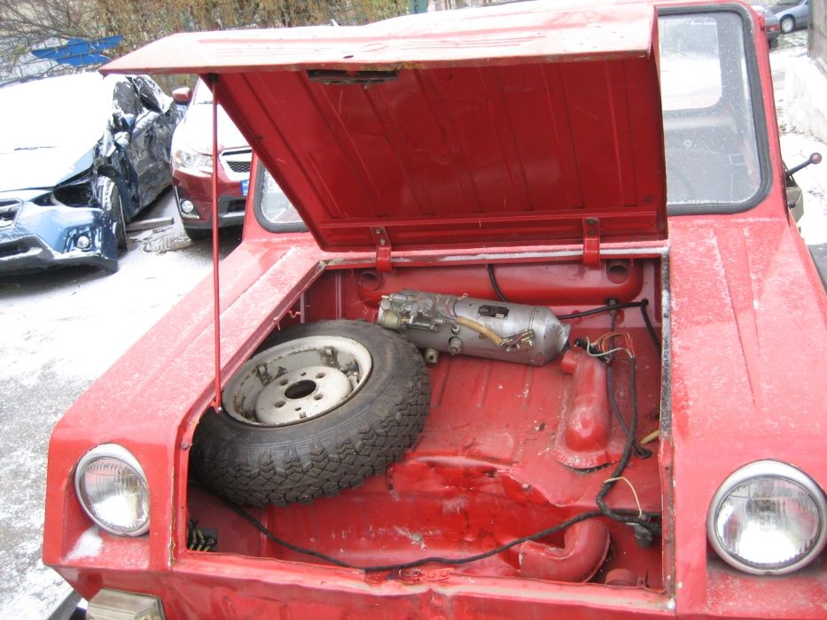 СМЗ С-3Д — двухместный четырёхколёсный автомобиль-мотоколяска