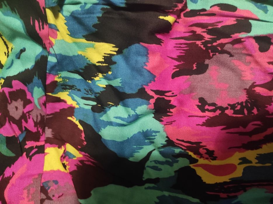 NOWA Kolorowa sukienka MIDI 38- M Top Secret+Kolczyki GRATIS !!