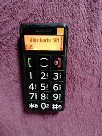 Telefon dla seniora Duże przyciski Duzy wyświetlacz Latarka  Nowa cena