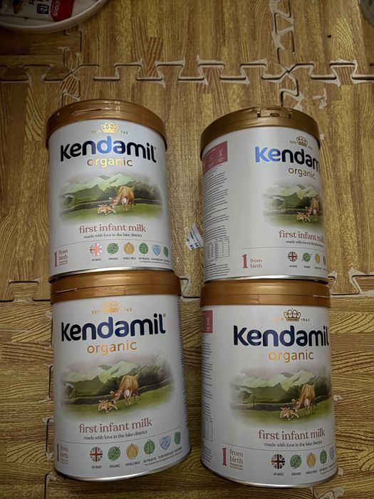 Нова молочна суміш Kendamil organic 1 молочная смесь дитяче харчування