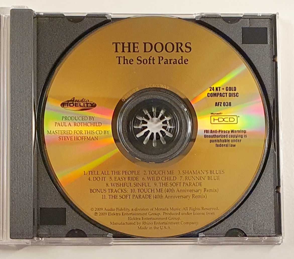The Doors - Soft Parade (Audio Fidelity 24kt Ltd)