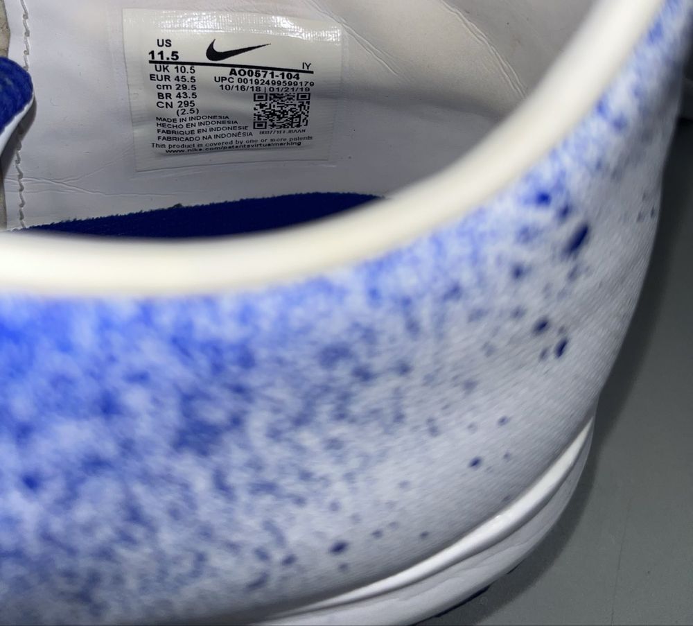 Сороконожки Nike Phantom 45.5 розмір (по стельке 29.5 см)