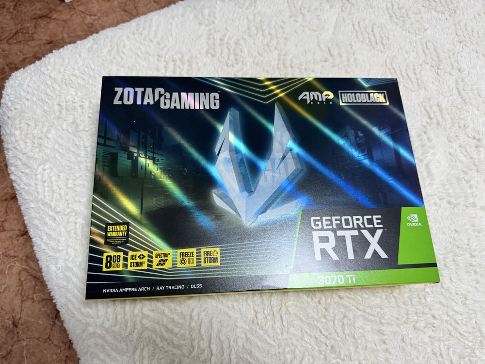 Placa grafica Zotac Gaming GeForce RTX 3070 Ti AMP Holo 8GB GDDR6X