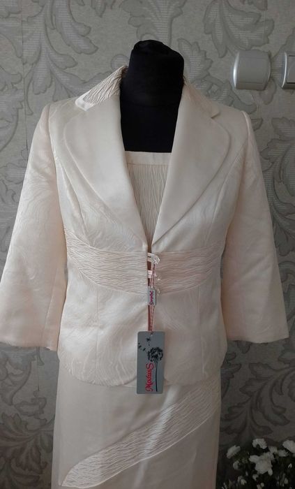 Komplet damski 3 częściowy koktajlowy wieczorowy