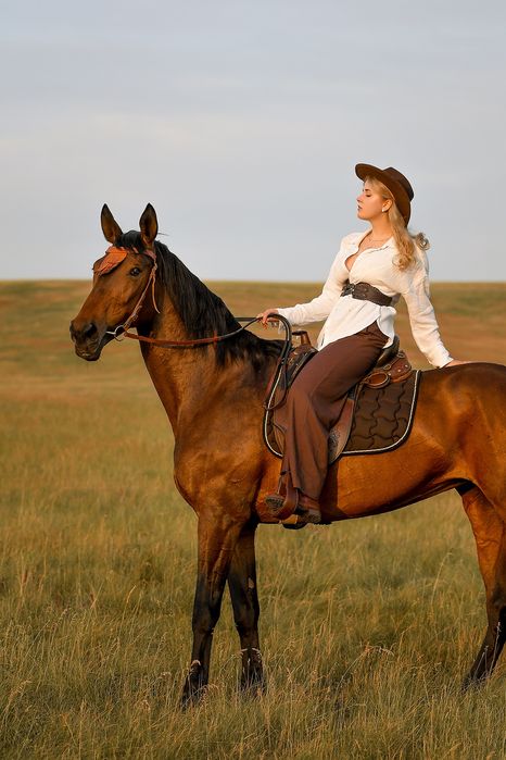 Седло австралийское вестерн для коня, лошади
