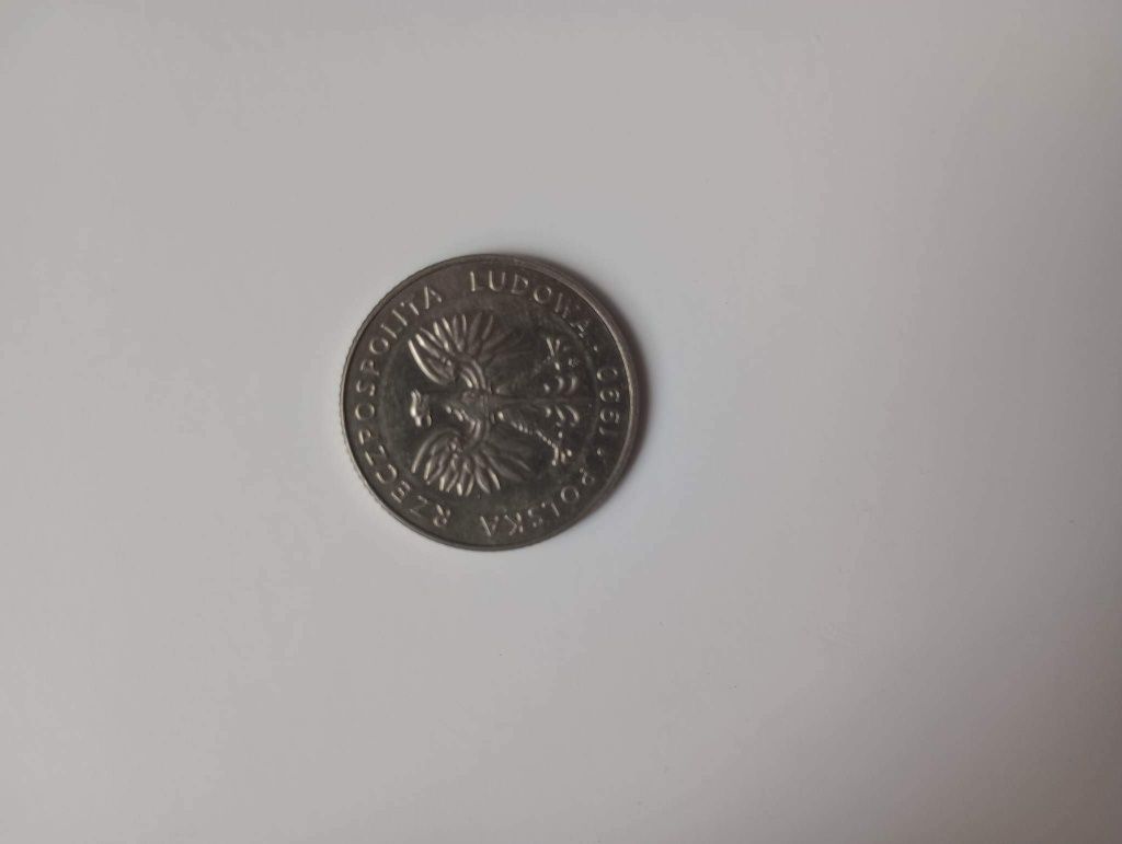 Moneta prl 20zl z roku 1990