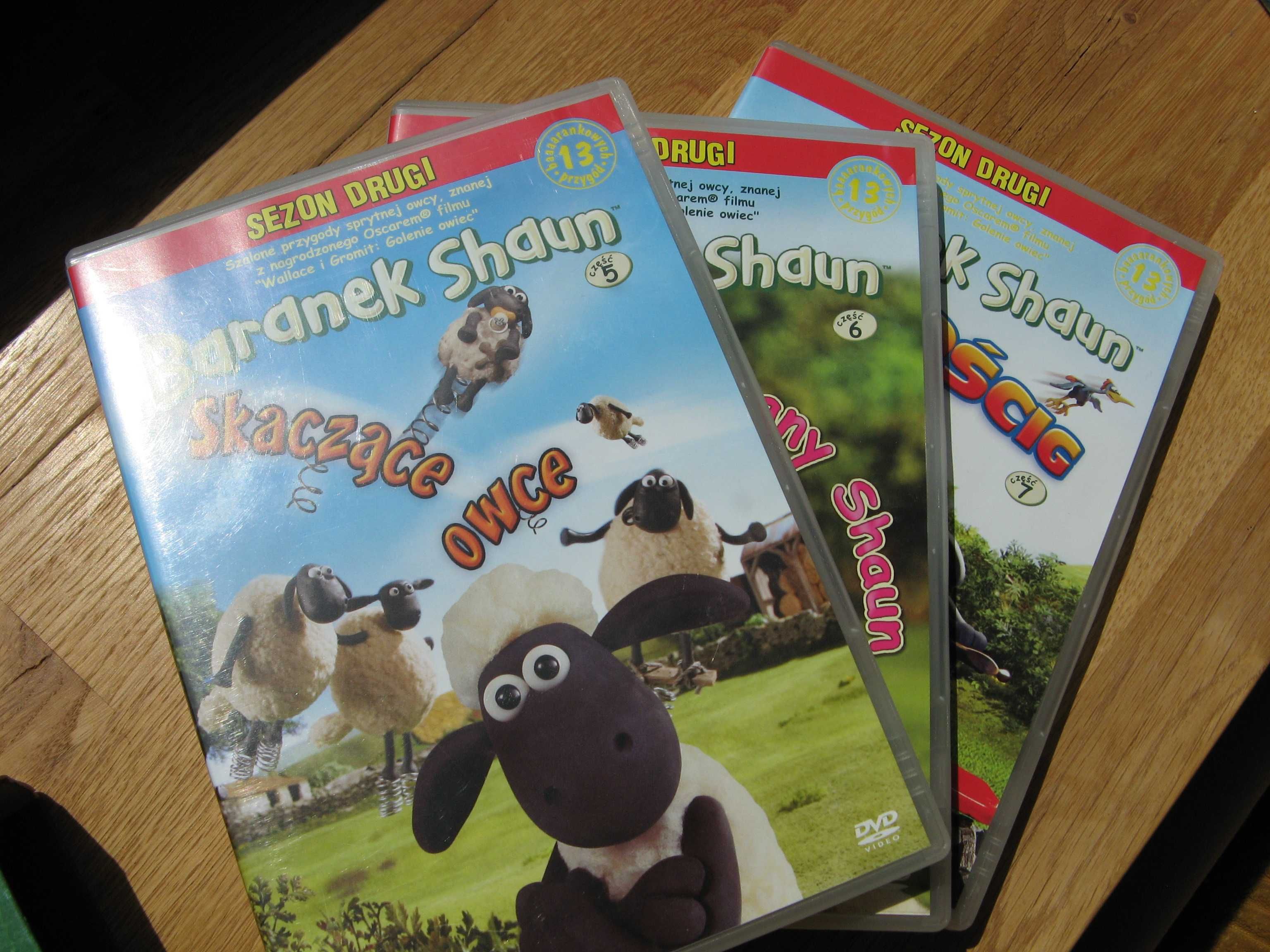 Baranek Shaun bajka DVD DRUGA SERIA