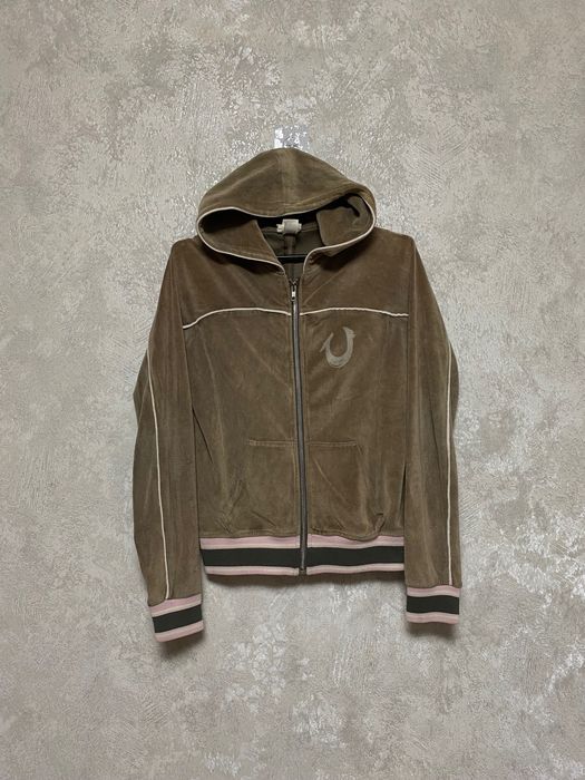 True Religion жіноча флісова кофта худі вінтаж