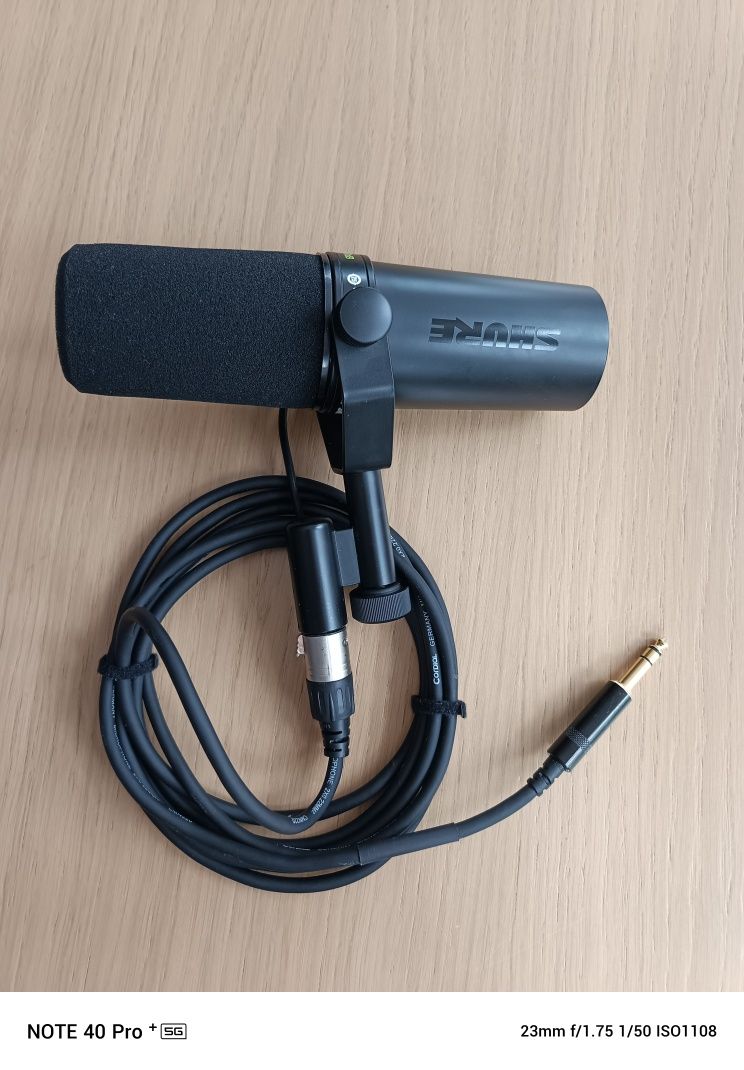 Mikrofon SHURE SM 7dB Dynamiczny