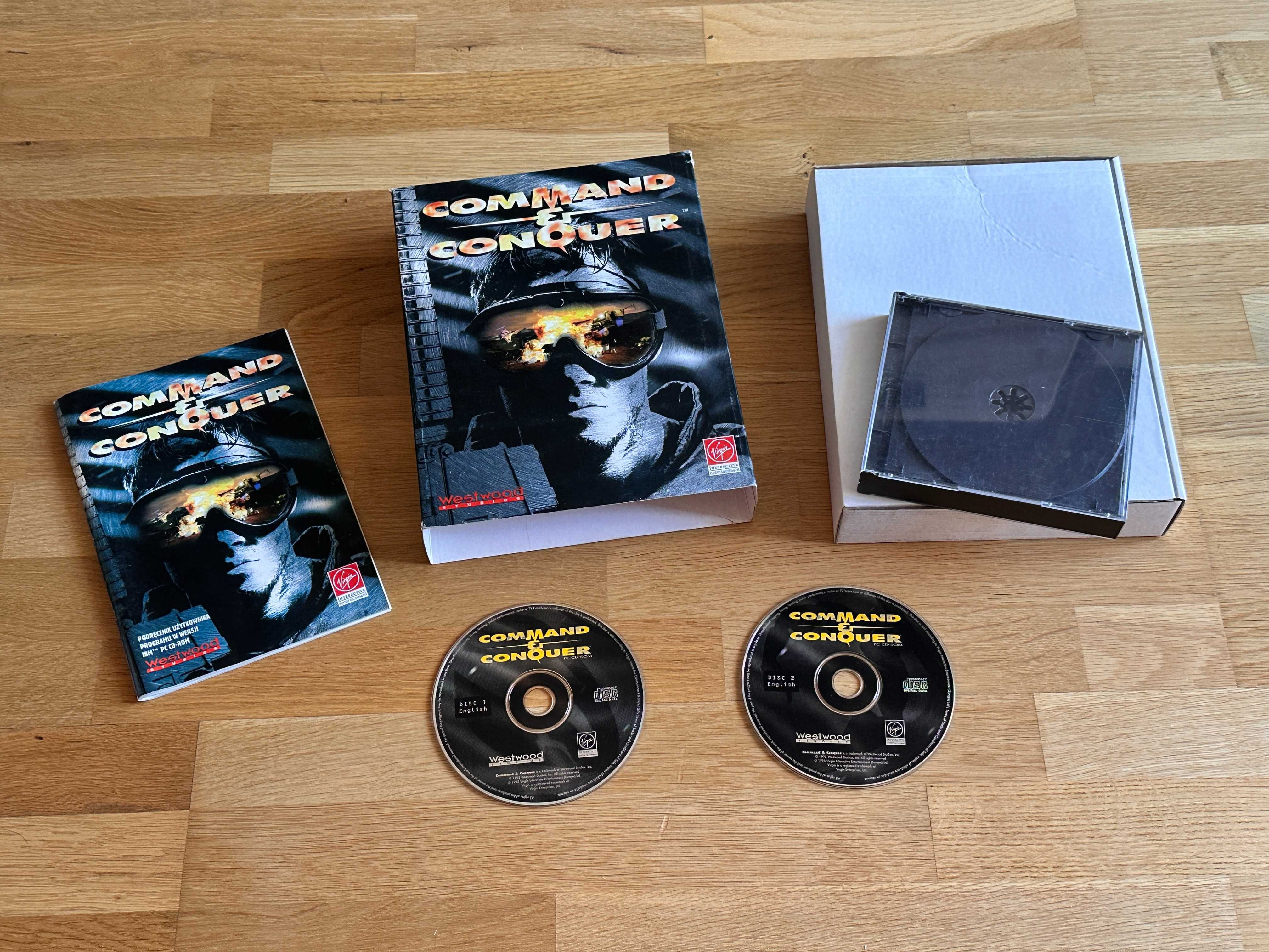 Command & Conquer Big Box PL IPS Computer Group Westwood Studios