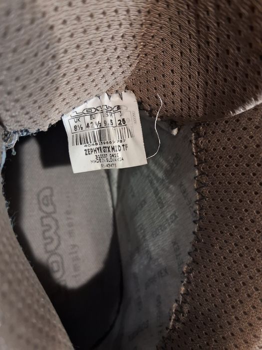 Військові черевики Lowa Zephyr mid gtx coyote desert tan зефіри 42 ½