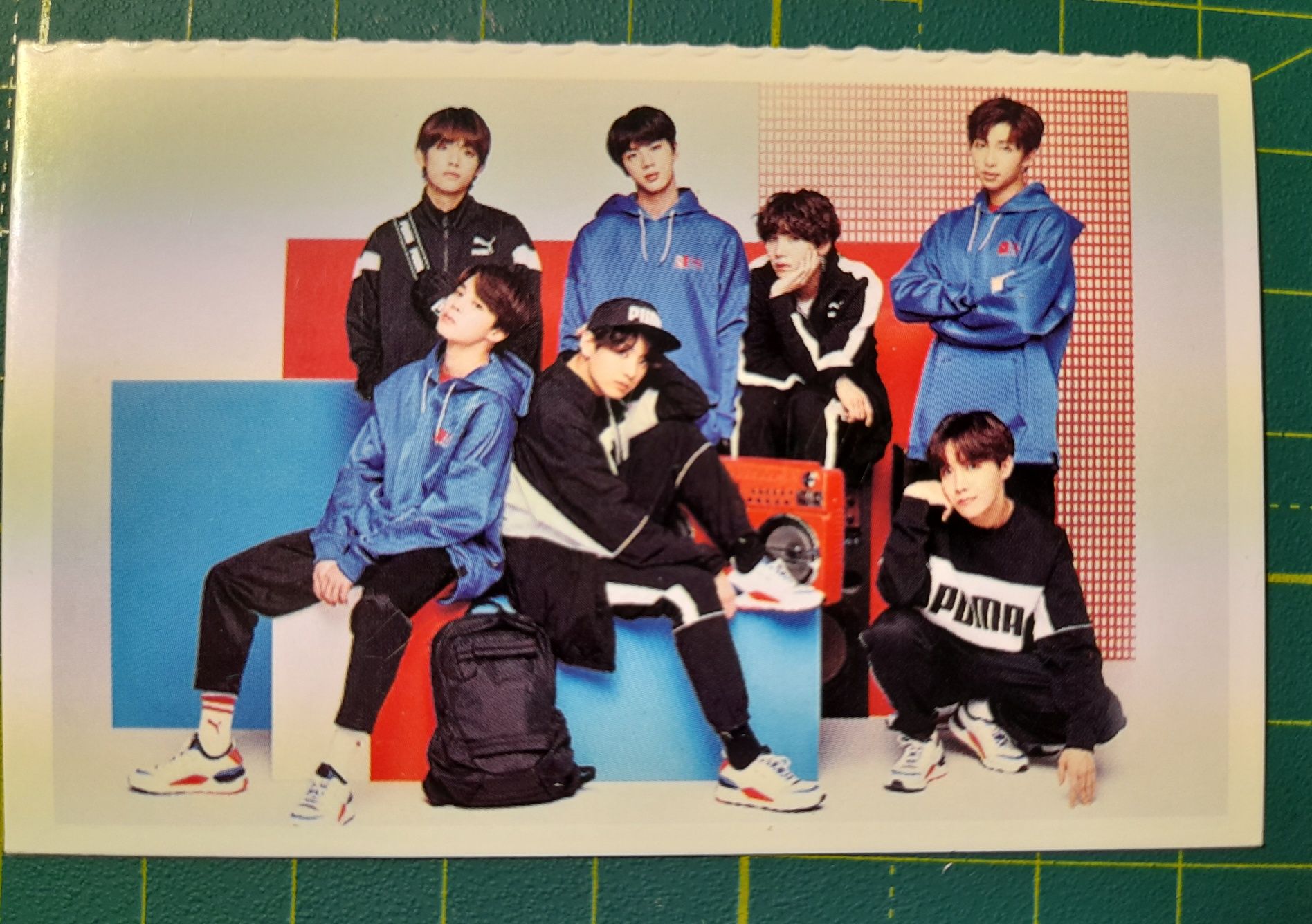 Post card BTS. Пост карти БТС