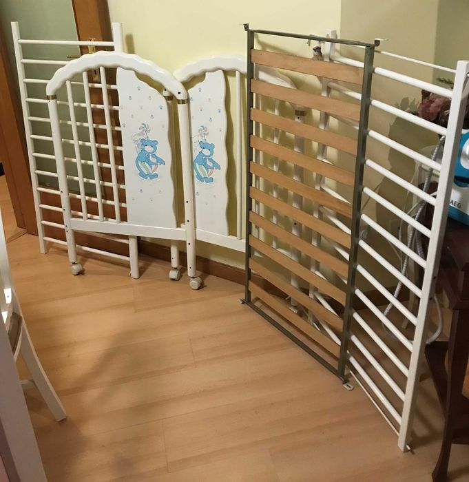 Berço Criança Cama Grades