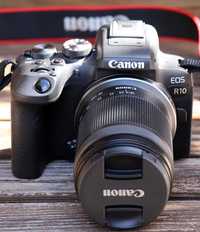 Canon EOS R10 + lente RFS 18-150mm IS STM + bateria extra