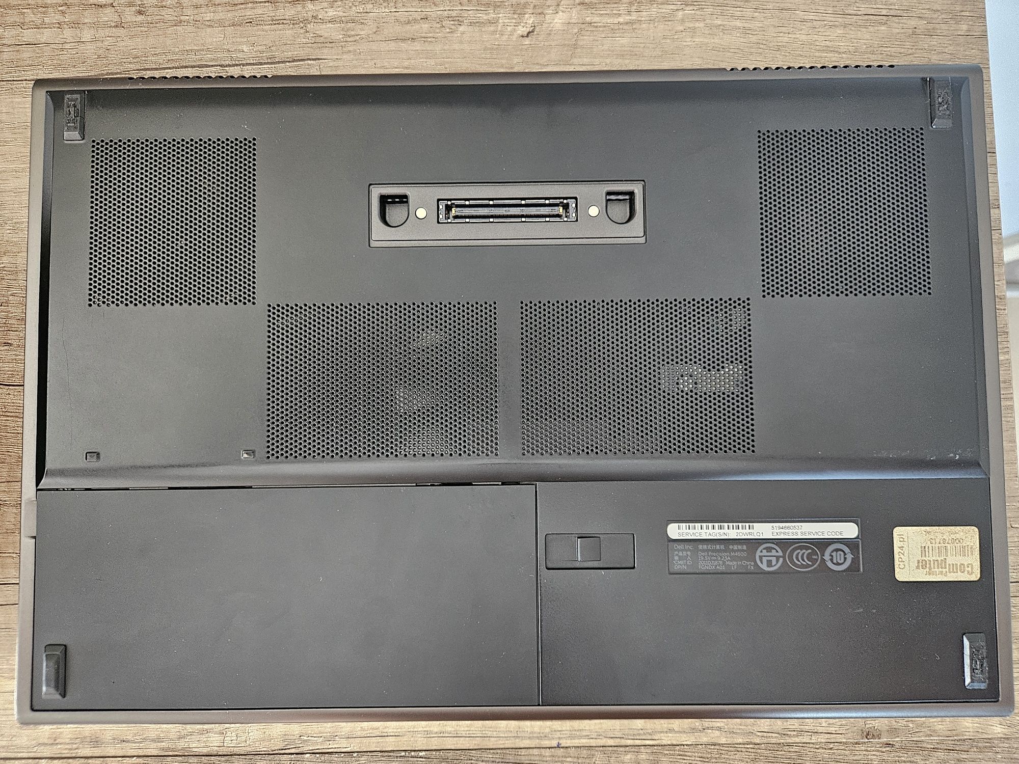 Komputer laptop Dell Precision M4600, Intel i7-2820QM, Windows 10 pro