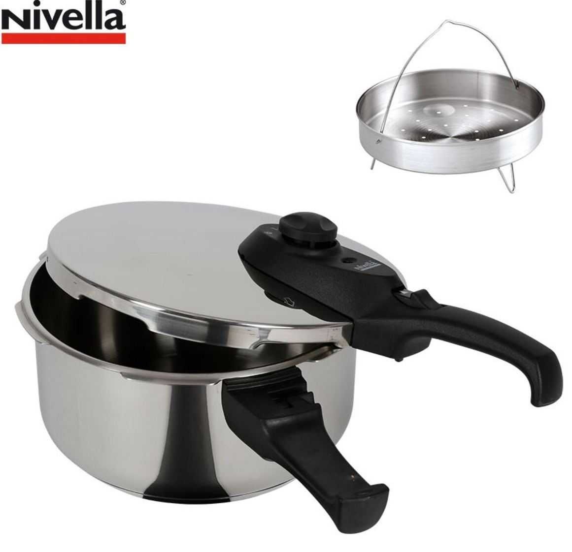 Скороварка новая Nivella/Германия / 6л из нержавеющей стали 18/10